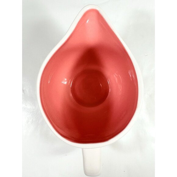 Rae Dunn Artisan Collection Magenta Pink Pour Easter Bunny Rabbit Creamer - Picture 6 of 9